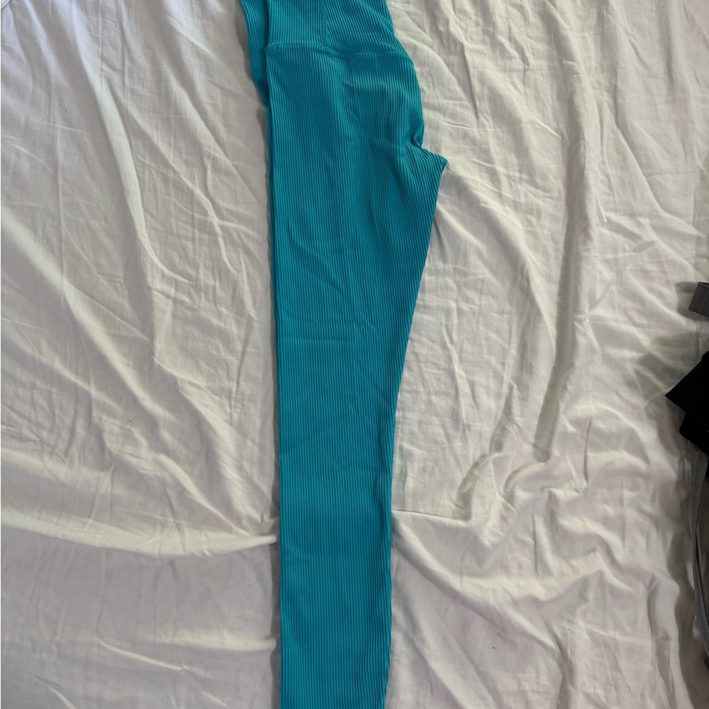 Athleta Turquoise Leggings